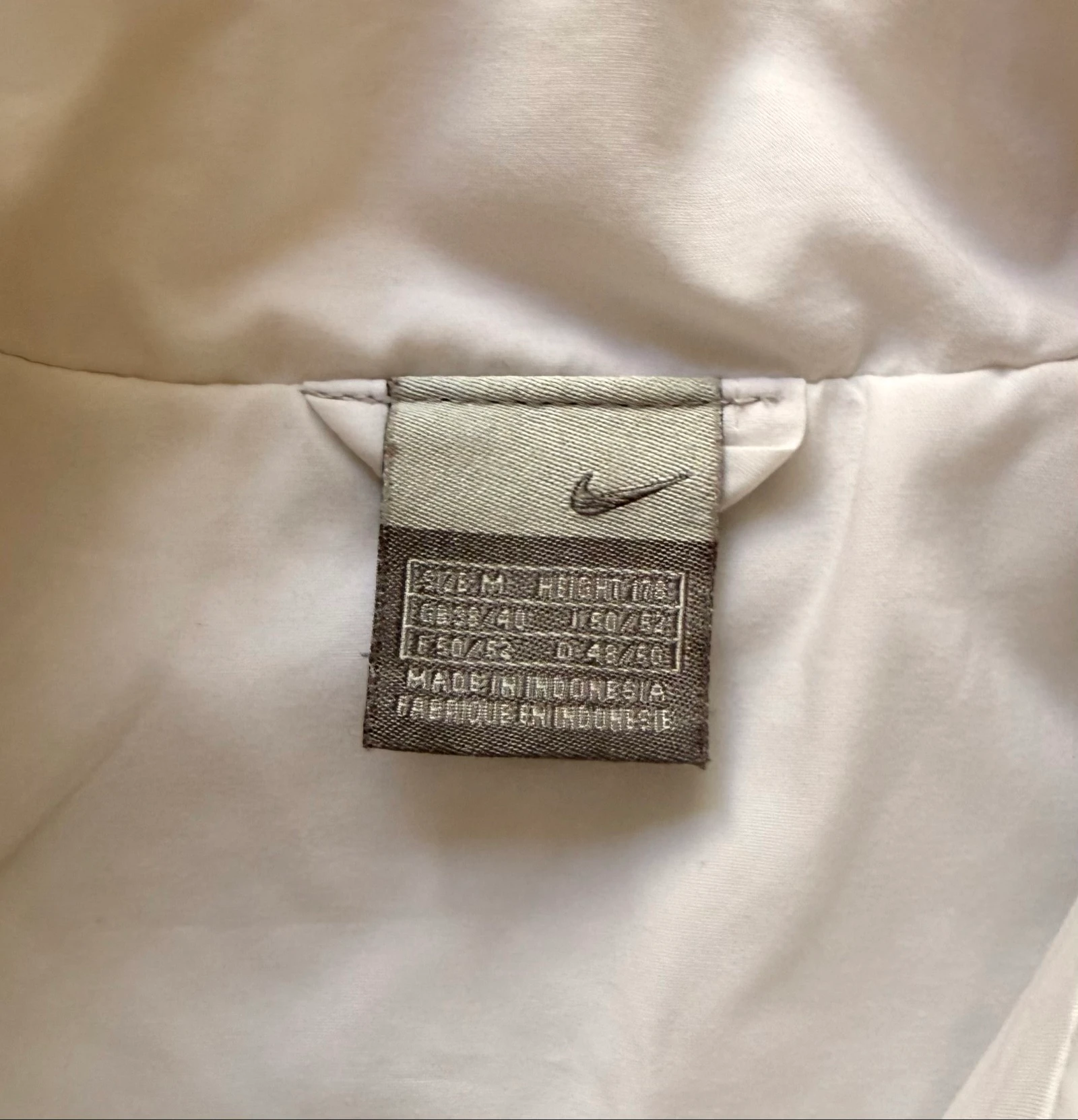 Nike Air Vintage 90s Track Jacket White & Red - Rare 1999 Archive Piece - Size M/L – photo 3